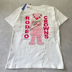 新品タグ付き ロデオクラウンズ キッズ Tシャツ 130 140 白 半袖 ロディーくん USAコットン 男の子 女の子のサムネイル