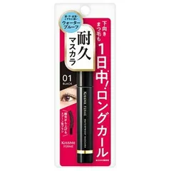 キスミー フェルム 耐久ロング&カール マスカラ 01 ブラック 5g【メール便可】のサムネイル