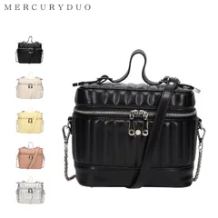 マーキュリーデュオ MERCURYDUO バッグ バニティバッグ ショルダーバッグ ストライプキルティング レディース 斜めがけ 軽量 MER-91060Bのサムネイル