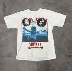 ニルヴァーナ Tシャツ XL 古着 バンドT 希少 当時物 90s USA 白 - メルカリ