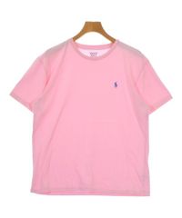美品 ポロラルフローレン 厚手 半袖 Tシャツ ピンク ポニー刺繍 SP 