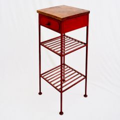 IKEA BAGGEBO バッゲボー シェルフユニット 赤 収納ラック 廃盤 ②