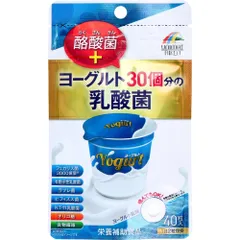 ヨーグルト30個分の乳酸菌+酪酸菌 200mgx40粒のサムネイル