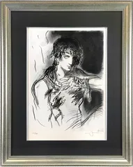 天野喜孝 「Reflection -反射-」 シルクスクリーン 版画 絵画のサムネイル