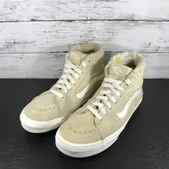VANS SK8-HI バンズ エスケー8 ハイカット 24cm ベージュ 薄茶 508357 L06271のサムネイル