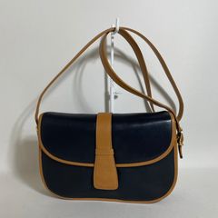 2605-62｜美品｜コーチ シグネチャー ショルダーバッグ ネイビー 