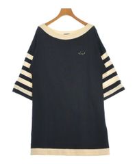CHANEL ボーダー バイカラーワンピース34 - メルカリ