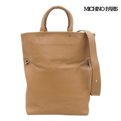 美品】MEGGY K. MUNICH 2WAY レザー バックパック キャメル - メルカリ