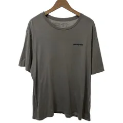 【中古】　patagonia　Tシャツ　半袖　トップス　ロゴT　ブランドロゴ　両面プリント　アウトドア　古着　/1150