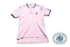 ジェイプレス J.PRESS 中古 GOLF CLUB 半袖ポロシャツ ヴィンテージゴルフライン BAJ-CHSGE-KM-0025 M ピンク コットンのサムネイル