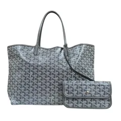 ゴヤール サンルイPM トートバッグ PVCコーティングキャンバス グレー ユニセックス  GOYARD  中古 ゴヤールのサムネイル