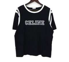 美品・人気デザイン】セリーヌ インフルエンサー着用 リンガーtシャツ 