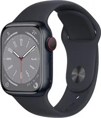 未開封未使用品Apple Watch Series 8 (GPS + Cellularモデル)  45mm ミッドナイトアルミニウム