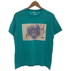 [중고] Printstar T 셔츠 반소매 탑스 크루 넥 프린트 캐릭터 스트리트 파이터 II 헌 옷 /1953