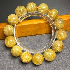 ルチルクォーツ 満針！！ 超大！天然石☆【120A極!極満針ルチルクォーツ】☆ブレスレット 天然石