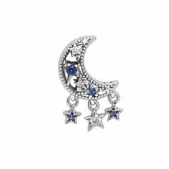 【ギフト対応可】パンドラ PANDORA チャーム Moments Star & Crescent Moon Charm スター ムーン ジルコニア ブレスレット レディース アクセサリー ジュエリー 人気 ブランド おしゃれ 誕生日 プレゼント 送料無料
