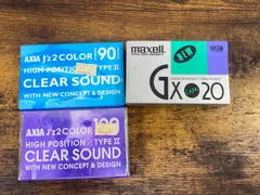 【未開封・希少】maxell VHS-C カセットテープ GX20ほか2個のサムネイル