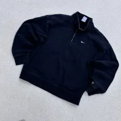 XL NIKE ソロ スウッシュ ハーフジップアップ スウェット Tシャツ 0519Eのサムネイル