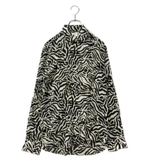 サンローラン 長袖シャツ 薄手 ゼブラ 564172 メンズ SIZE 37 (S) SAINT LAURENTのサムネイル
