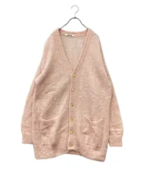 オーラリー 長袖カーディガン モヘア 22AW BRUSHED SUPER KID MOHAIR KNIT LONG CARDIGAN A22AC03KM レディース SIZE 1 (S) AURALEEのサムネイル