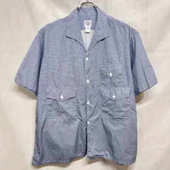POST O'ALLS OVERALLS  ポストオーバーオールズ ● 25SS 3222-MP2 Town & Country 2  micro print white　マルチポケットオープンカラータウン&カントリーマイクロプリント半袖シャツのサムネイル