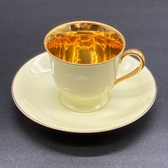 オールドノリタケ ゴールド ハーレクインキャビネットカップ&ソーサー マルキ印 メルカリ