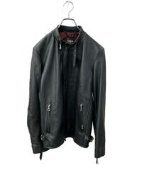 Schott ショット ゴートスキン シングルライダースジャケット L 黒