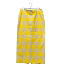 ドゥロワー ロングスカート バックスリット ブロックチェック 23SS 6524-299-1718 レディース Drawerのサムネイル