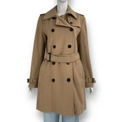 極美品 BURBERRY LONDON バーバリーロンドン カシミヤ混 トレンチコート ベージュ サイズ42のサムネイル