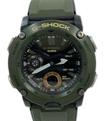 新品未使用】CASIO G-SHOCK GA-2000-3AJFカーキデジタル - メルカリ