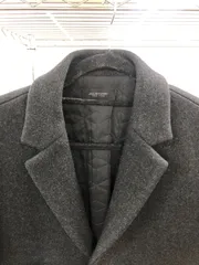 JILL STUART ジルスチュアート ウールコート Mサイズ CHARCOAL チャコール WOOL COAT メンズ レディース 古着のサムネイル