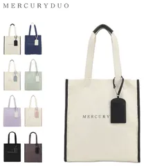 マーキュリーデュオ MERCURYDUO トートバッグ キャンバス レディース CANVAS TOTEBAG MER-90740Bのサムネイル