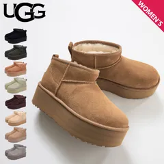 UGG アグ プラットフォーム ムートンブーツ クラシック ウルトラ ミニ レディース 厚底 1135092、BIG SKYのサムネイル