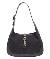 GUCCI】グッチ美品✨ジャッキー ゴールドチェーンショルダーバッグ✨黒