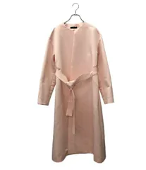ヨーコチャン ノーカラーコート フロントネックホック ベルト付き Aライン オーバーサイズ YCC-521-150 レディース SIZE 38 (M) YOKO CHANのサムネイル