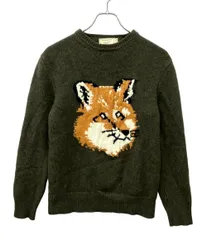 メゾンキツネ 長袖ニット オリーブ メンズ SIZE XS MAISON KITSUNEのサムネイル