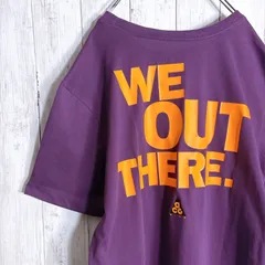 【入手困難/最高モデル】古着 ナイキ NIKE ACG パープル バックプリント 半袖Tシャツ #3208のサムネイル