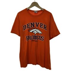 NFL デンバーブロンコス Tシャツ 橙 XL フットボール アメフト【4957