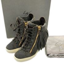 GIUSEPPE ZANOTTI インヒール スエードスニーカー 37 - メルカリ