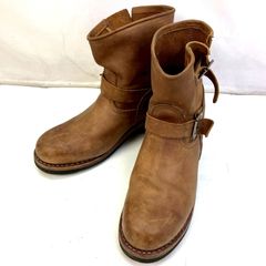 チペワ27910エンジニア 8E クラック加工ボンバーレザー - メルカリ