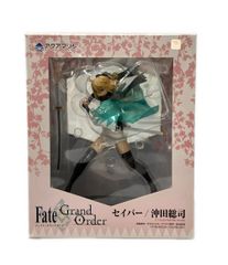 미품 아쿠아 마린 Fate Grand Order 세이버 오키타 소지 1/7 피규어 FGO