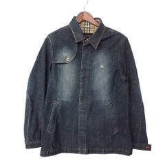 BURBERRY ブラックレーベル メンズデニムライダース M - メルカリ