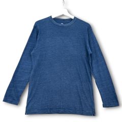 45R フォーティーファイブアール インディゴ染めロンT Tシャツ