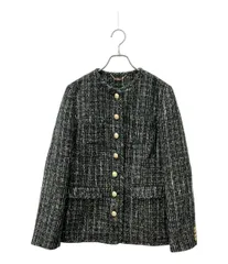 セルフォード ツイードジャケット パイピングツイード CWFJ244042 レディース SIZE 36 CELFORDのサムネイル
