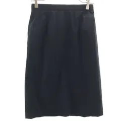 J.CREW ジェイクルー ミディ丈 台形 スカート 2 ブラック レディース 古着のサムネイル