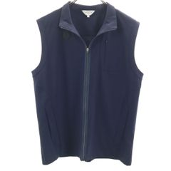 Q103 美品 M ランバンスポール ゴルフウェア ロゴプレート ベスト