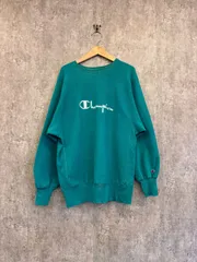 90’s USA製　Champion REVERSE WEAVE　刺繍タグ　刺繍ロゴスウェット