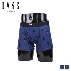 ダックス DAKS ボクサーパンツ 下着 インナー アンダーウェア メンズ 前開き M-L メンズ下着 男性 0128-63のサムネイル