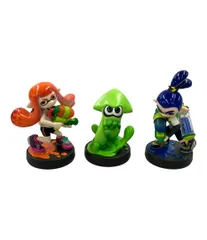スプラトゥーン フィギュア アミーボ トリプルセット ガール イカ ボーイ ニンテンドー