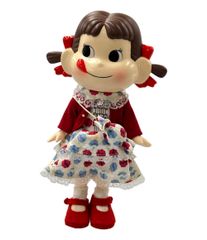 不二家ぺこちゃん シリアルナンバー入り大型ぬいぐるみ - メルカリ